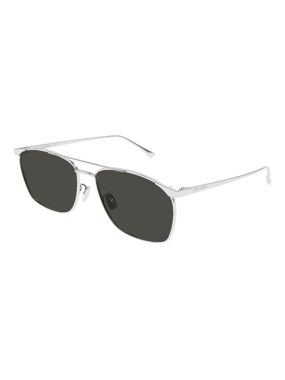 New Saint Laurent Unisex Sunglasses Silver Acetate Frame SL 796 VINCENT 002 57